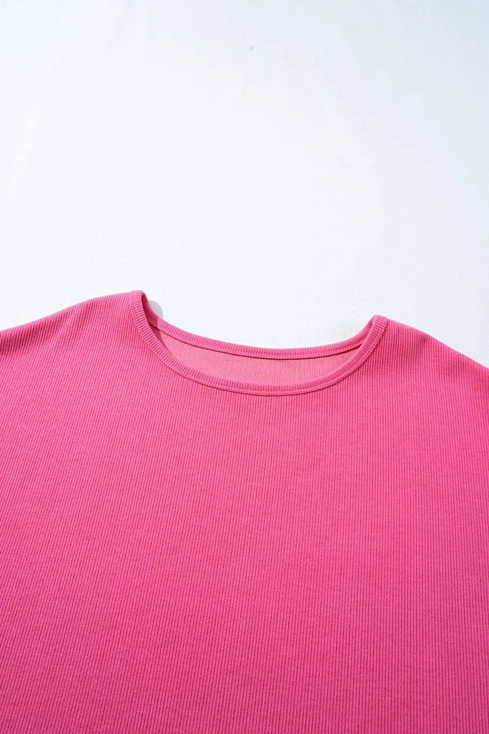 Bright pink plus-size floral top - Love Salve